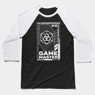 RPG Cyberpunk - Omnipotent Game Master Baseball T-Shirt